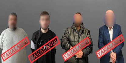 Kırmızı bültenle aranan 4 şüpheli Türkiye'ye iade edildi