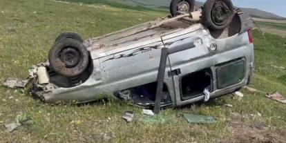 Konya'nın başkent ile bağlantı noktasında kaza: 2 yaralı
