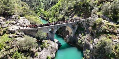 Konya ile Antalya arasında yeni yol açıldı. Vatandaşlar eşsiz manzaraya tanıklık edecek