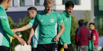 Konyaspor'da Rizespor mesaisi. Mutlak galibiyet hedefliyor