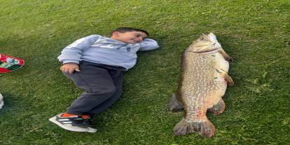 Tam 14 kilo: Türkiye'nin en büyük turna balığını yakaladı