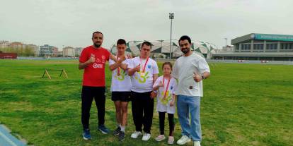 DOSD Meram Spor Kulübüne madalya yağmuru