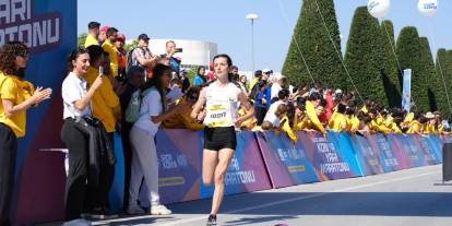 Yonca Kutluk’tan Uluslararası Yarı Maratonda bronz madalya