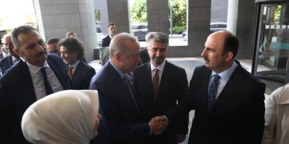 Uğur İbrahim Altay Cumhurbaşkanı Erdoğan'la bir araya geldi