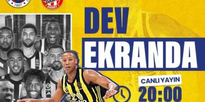 Konyaspor taraftarından Fenerbahçe tepkisi. Final Four için dev ekran kuruldu