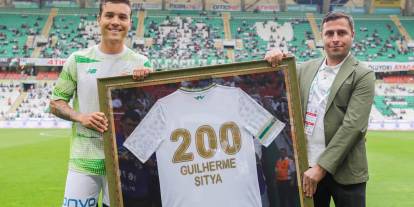 Kaptan Guilherme, Konyaspor formasıyla 200. maçına çıktı