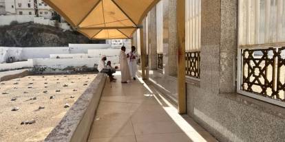 Hacı adayları Cennetü’l-Muallâ’da