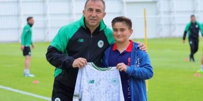 Konyaspor'dan minik taraftara anlamlı jest