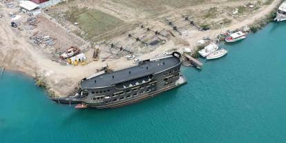 70 kişilik ekip 8 ayda yaptı, 800 ton çelik kullanılıp 300 milyon TL’ye mal oldu
