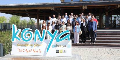 Yabancı influencerlar Konya'yı hayranlıkla tanıttı. Şehre beğeni yağdı