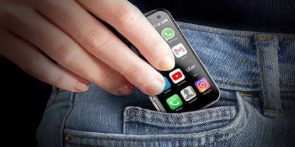 80 gram: Kredi kartı boyutlarında akıllı telefon