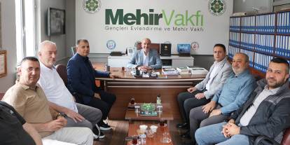 TÜGİK KONYAGİAD’dan Mehir Vakfına ziyaret