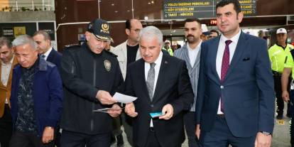Konya’da bayram tedbirleri alındı. 38 bin personel görev yapacak