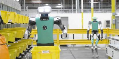 İnsansı robotlar kapı kapı dolaşarak kuryelik yapacak