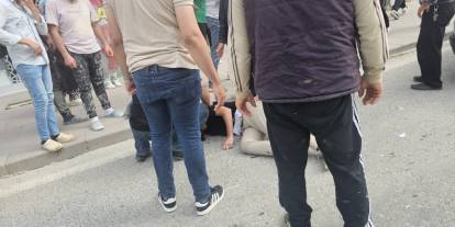 Konya'da korkutan motosiklet kazası: 1 yaralı