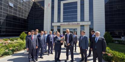 Konya'da 9 yıllık görev devredildi. Şehrin sağlığı artık Dr. Yavuz'a emanet