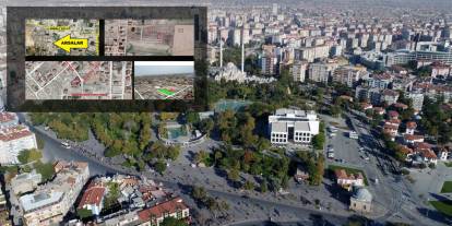 Konya'nın Başak mahallesinde artık ev yerine uydu görüntüsü satılıyor