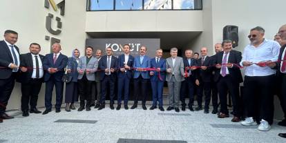 KOMÜT’ün yeni yönetim binası törenle açıldı