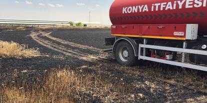 Konya buğday tarlası faciası yaşandı
