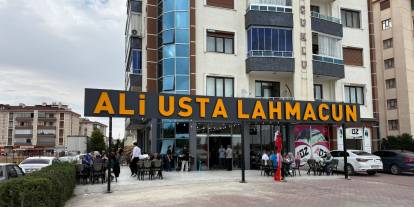 Ali Usta Express'ten yağ somunu ve lahmacuna lezzetli dokunuş