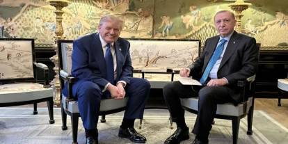 Cumhurbaşkanı Erdoğan, ABD Başkanı Trump ile görüştü