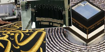 Kabe'nin örtüsü neden değiştiriliyor: 825 kilogram saf ipek, 180 kilogram gümüş ve altın