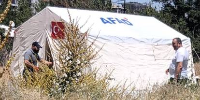 39 yaşındaki kadın çadırda ölü bulundu