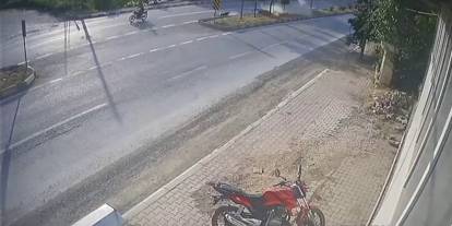 Konya'da feci trafik kazası kamerada