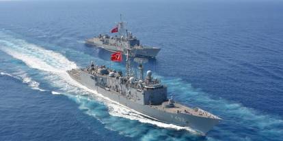 Denizi olmayan Konya’da gerçekleştirilen Anadolu Kartalları Tatbikatına 2 savaş gemisi katıldı