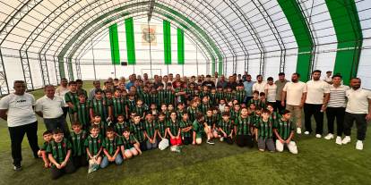 Karapınar Belediyespor Yaz Futbol Okulu coşkuyla başladı