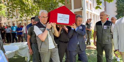 İzmir'de şehit olan Konyalı ormancıya hüzünlü veda