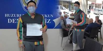 Dilenci kılığına giren zabıta 10 dakikada zengin oldu