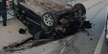 Konya'da acı kaza: 1 ölü, 2 yaralı
