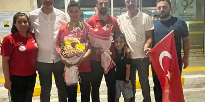 Muhammed Eren Uysal, dünya atletizmine damgasını vurdu