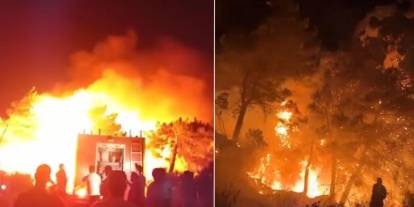 Hatay'da orman yangını! Ekipler müdahale ediyor