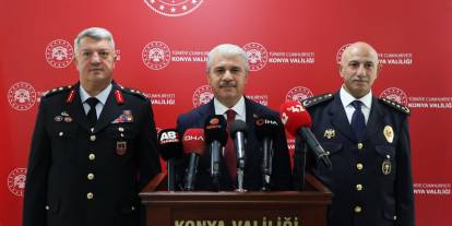 Konya'nın suç oranları artık tarih oluyor. Şehirde güvenlik üst düzeye çıktı