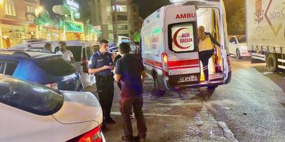 Konya'da kırmızı ışıkta 2 otomobil çarpıştı. 1 kişi yaralandı