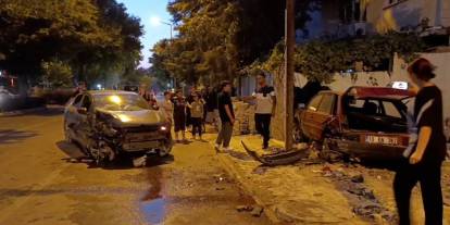 Konya'da korkutan kaza; Bisiklete çarpmamak için...