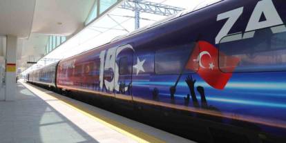 100 bin yolcu taşıyacak olan 15 Temmuz Demokrasi ve Milli Birlik Treni Konya'ya geliyor