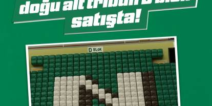 Konyaspor'dan doğu alt tribün açıklaması