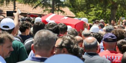 Konyalı orman şehidi Muharrem Can'ın cenaze töreni gerçekleştirildi