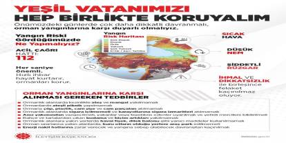 Yangınlar: Yeşil vatanı koruma seferberliği başlatıldı