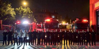 Başkan Altay açıkladı. Konya İtfaiyesi yola çıktı