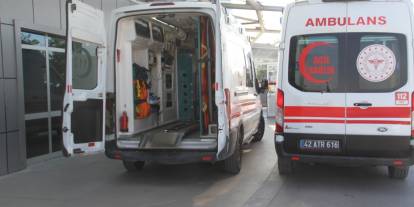 Konya'da korkutan iş kazası