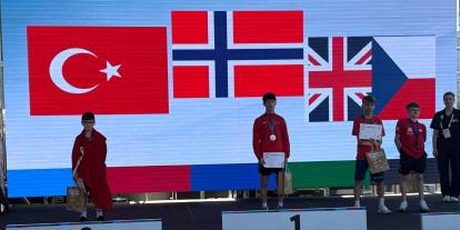 Karataylı sporcu Tahir Efe Şahin Avrupa’da tarih yazdı