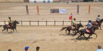 Konya’daki bu atlar 48 yıldır koşuyor. Yarışa çok sayıda şehir katıldı