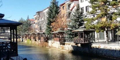Konya'nın asi çayından geriye su birikintisi kaldı. Venedik modeli kurumaya yüz tuttu
