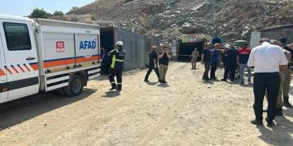 Elazığ'da maden ocağında göçük: İşçilere ulaşılmaya çalışıyor