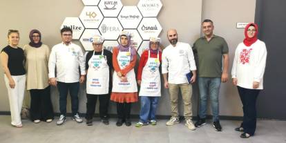 Konya'da Genç Şefler hünerlerini sergiledi. Lezzetli yemekler tam not aldı