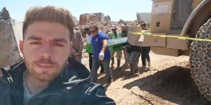 Konya'da korkunç olay: Genç mühendisin üzerine  3 tonluk mermer blok düştü
